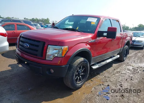 2009 Ford F150 Supercrew from USA, damaged, VIN 1FTPW14V29FB12513